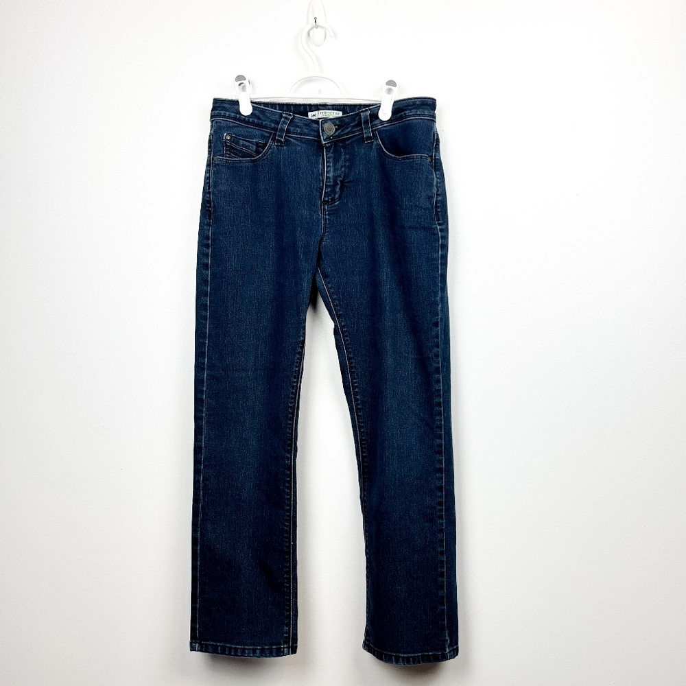 Lee Perfect Fit Women's Blue Jeans Petite